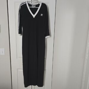 Adidas Black Long Sleeve Dress